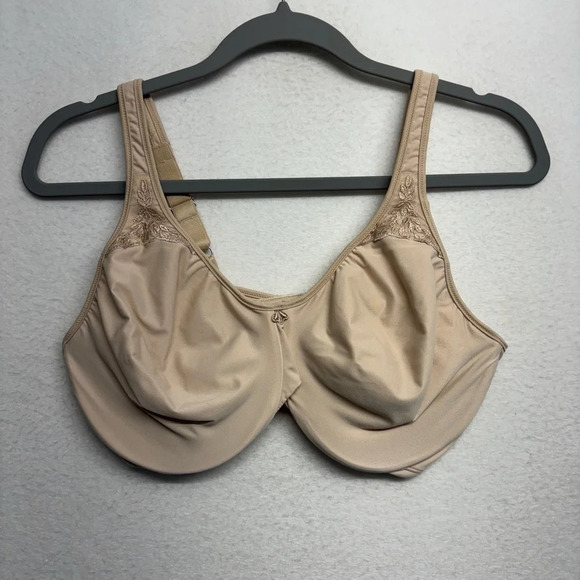 Bali Passion For Comfort Full-Figure Minimizer Underwire Bra 3385 38 DD Nude - Picture 1 of 5